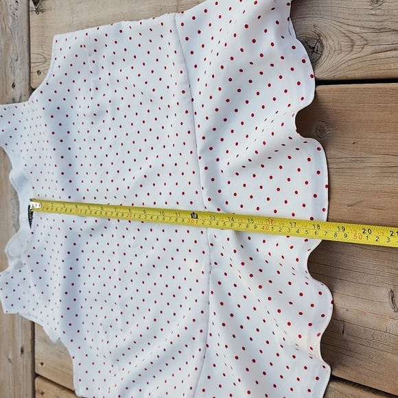 (12P) Talbots Petites Polka Dot Pelpum Business Casual Occasion Urban Design - Picture 4 of 7